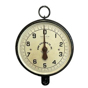 Penn Scale MFG Scale Series 820 Philadelphia PA Capacity 20 LBS Hanging Farm